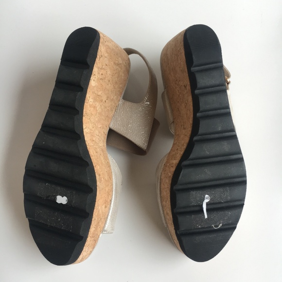 NWOB AMALFI BY RANGONI Ariete Cork Platform Sandal - Picture 6 of 7